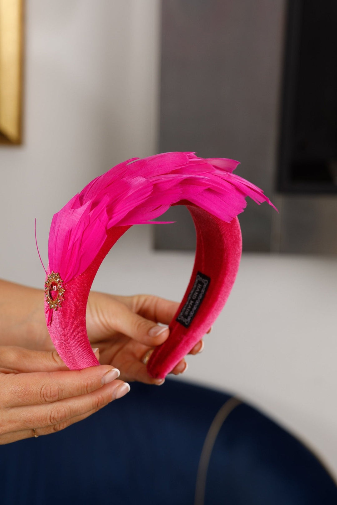 Pink Fascinator - OlhaHeadband